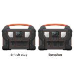 1000w Rechargeable Portable Power Station 270000Mah MPPT Lifepo4 Solar Power