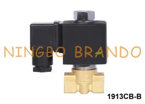 China 3/8'' 2 Way NO Brass Electric Solenoid Valve For Water Air 24 220 Volt factory