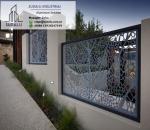 SUDALU 10 Years Warranty Outdoor Perforated Metal Laser Cut Aluminum Fence Panel