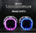 CH27S 2.5inch Square Crystal angel eye Bixenon Car hid xenon projector kit