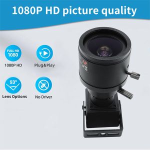 Mini USB Zoom Camera 2 Megapixels 1080p HD Compatible With Android Devices