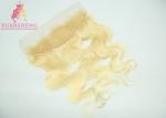 Raw Virgin Hair 613 Blonde Hair Weave Lace Frontal Body Wave 13*4 Hair Frontal