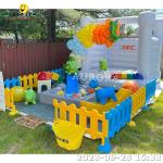 Kids Inflatable Soft Play Equipment With Bouncy Castle Indoor Outdoor Birthday