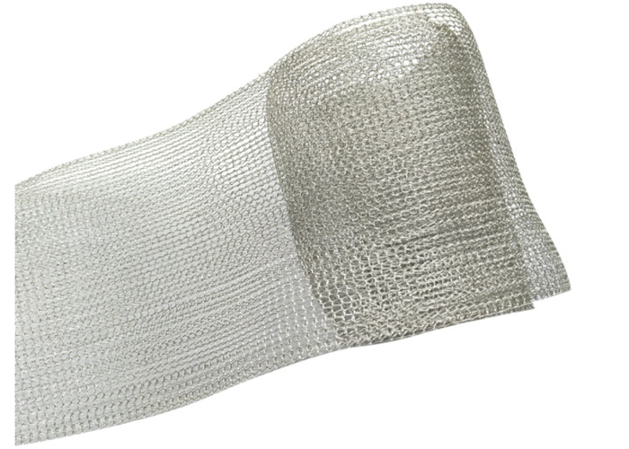 SS304 0.28mm Knitted Wire Mesh Tape Roll Width 200mm for Liquid Filter