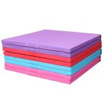 Colorful Home Gym Floor Mats EPE PVC Foldable Gymnastics Mats