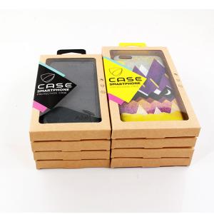 Custom Logo Print High Quality Phone Case Box with PVC Insert 171x95x16 mm