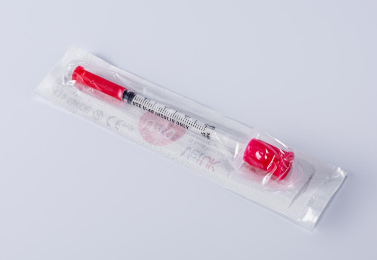 FDA510K CE Sterile Medical Disposable Insulin Syringe With Needle U 40
