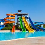 Fiberglass Big Rides Water Game Fun Play Spiral Slide Set Swimming Pool