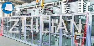 China Hospital Sheet Underpad Machine 170 m/min 300 m/min factory