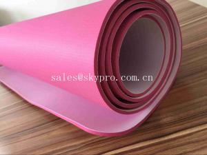 China Closed Cell Yoga EVA Foam Sheet Silk Screen Printing PVC Exercise Trainning Mats factory