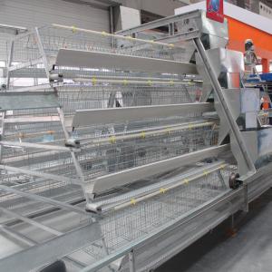 China Chicken Farm Hot Dipped Galvanized Chicken Poultry Cage A Frame factory
