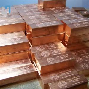 China 0.5mm 2mm Copper Metal Plates , c10100 copper sheet for Decorate Materials factory