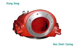 China IHI/MAN Turbocharger Turbo Housing NA/TCA Series Gas Inlet Casing One Hole factory
