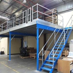 China 700kg Shelving Supported Mezzanine Racking System SGS Steel Structure Racks factory