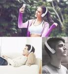 Folding Bluetooth Headset Headphones , IPX5 Waterproof True Wireless Stereo