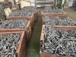 Carbon Steel Screw Spikes Rail Fasteners Factory Custom