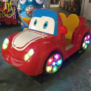 China Hansel coin operated swing car kiddie rides amusement park game for kids factory