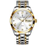Fashionable Stainless Steel Quartz Wrist Watch with Case Thickness 13mm Band