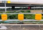Professional Roller Crash Barriers Road Guard Rail Anti Crash Easy To Install
