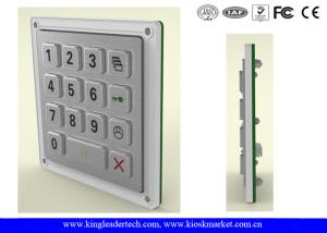 China IP65 Metal Vandal Proof Industrial Keypad For Outdoor Access System factory