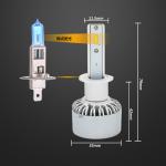 Auto H1 LED Car Headlight Bulbs 40W 4000LM CE IP68 High Power 6000K- 6500K