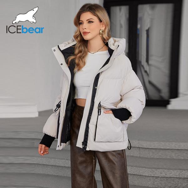 China Short Length Thickened Down / Cotton Jacket Trendy Loose Style With Down Filling factory