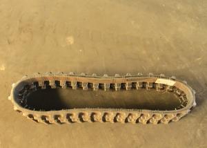 China 34 Links Small Rubber Tracks With Joint Free Steel Cord / Inside Metal factory