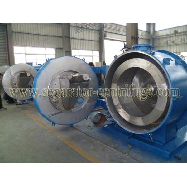 Horizontal Structure Siphon Peeler Centrifuges Spiral Discharge For Starch