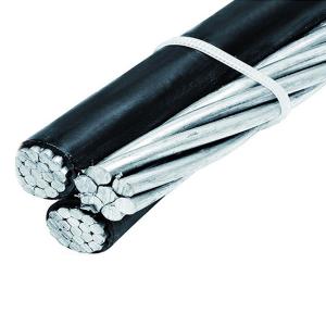 China High Density Triplex Overhead Service Drop Cable Aluminum Strand Wire on sale