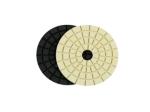 White / Black Stone Diamond Polishing Pads Max 4500 RPM 3.0mm Thickness Round