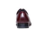 Normal Size Carved Mens Pointed Toe Dress Shoes , Adult Brown Lace Up Dress