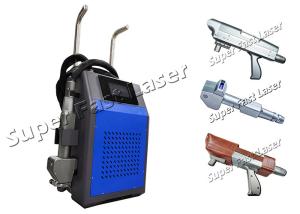 China 50W Handheld Laser Cleaning Machine Portable High Speed Descaling Laser factory