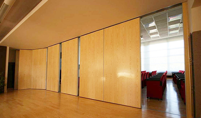 65mm Thick Melamine Surface Folding Partition Wall For Office