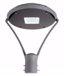 Landscape Gardens 60 Watt 5000k Aluminium Material Urban LED Lighting For
