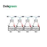 12V 1S LiFePO4 Battery Balancer For AGM Flooded GEL