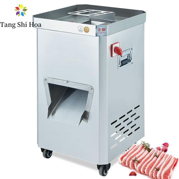 200KG/H Vertical Electric Meat Cutting Machine Stainless Steel Meat Slicer