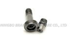 Stainless Steel Solenoid Stem Silvery Color Two Way For Pneumatic 21.5g