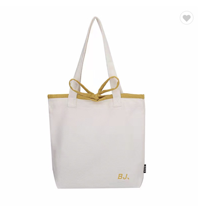 Heavy Duty Plain Thick Canvas Bag For Custom Shopping Canvas Tote Bags Bulk Shopping Bag For Crafts With DIY Reusable Grocery Bag