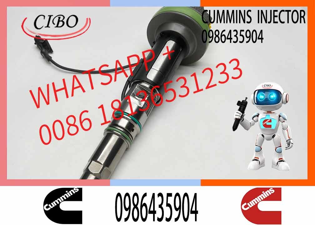 2881089 2882130 Diesel Fuel Injector F00BJ00008 F00BJ00009 0986435616 0986435905 Y431K05584 for CUMMINS 174/175 QSK60