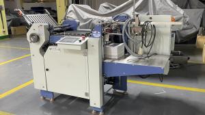 China Large Scale 4 Buckle Folding Machine 480mm Width Gear Drive Type factory