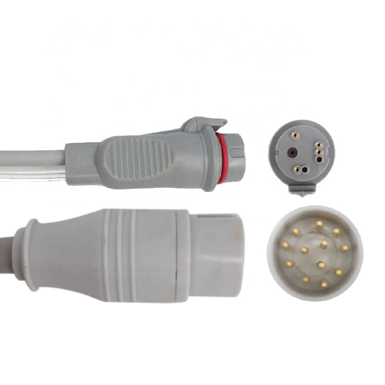 IBP adapter cable compatible for Conmen 12pin to BD transducer