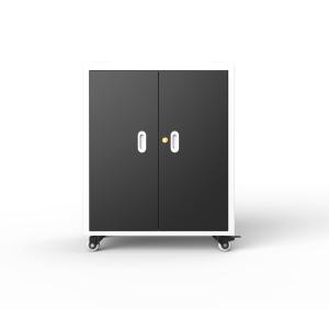 China Galvanized Sheet Laptop Charging Cabinet 30 Ports AC Power Type factory