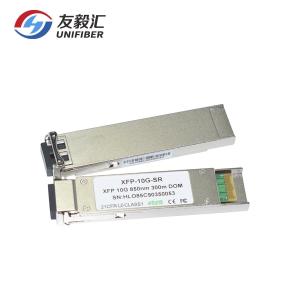 China LC XFP 10G SR 850nm 300m DOM Fiber Optic Transceiver factory