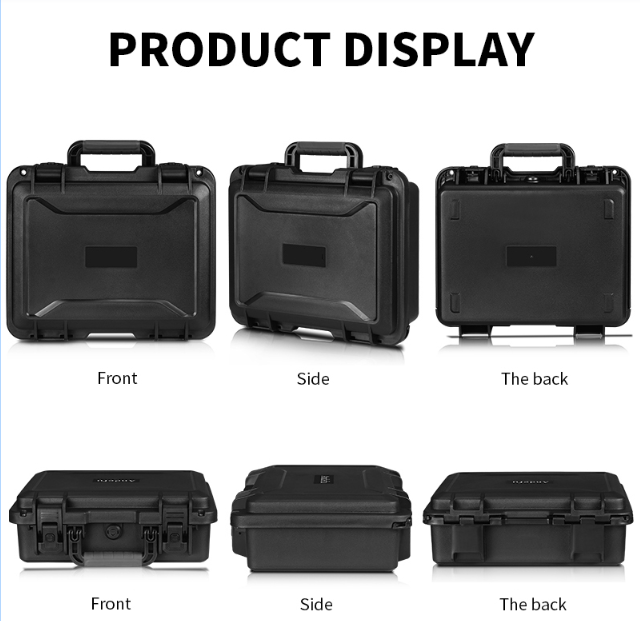 Custom IP67 Waterproof Heavy Duty Tool Box EM-3828 with Foam Insert