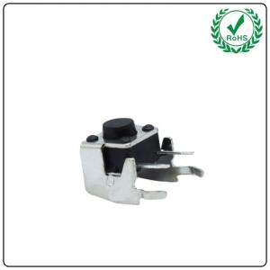 China 6x6 DIP Tact Switch , Vertical Tactile Key Switch With Bracket factory