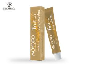 China Formula 100ml Color Hair Cream Permanent Easy Coloring For Salon / SPA factory