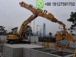 Excavator Accessories Boom Telescopic For Clamshell Bucket 1.2-1.8m3 CAT320