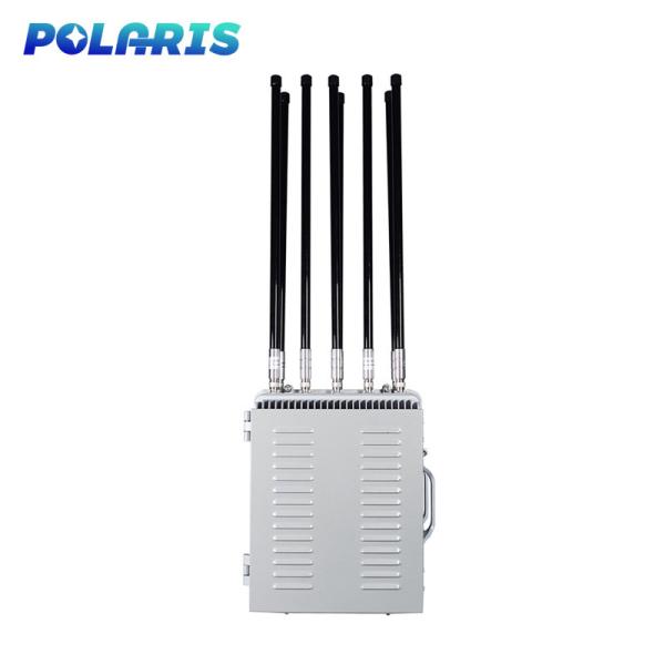8 Antennas 1.5 Km Range Drone Jamming Device Customizable Bands For Airports /