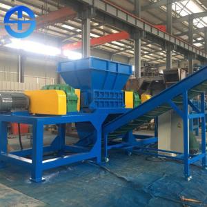 China High Torque 4000kg/H 5000kg/H Double Shaft Shredder factory