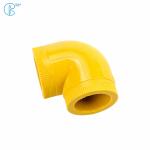 Environmentally Friendly Plastic PPR Pipe Fittings 45 Degree Bend For Indoor Hot